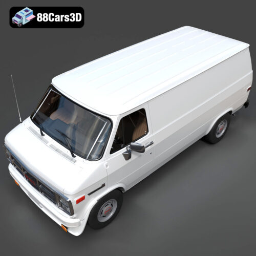 GMC Vandura G-1500 1983 3D Model