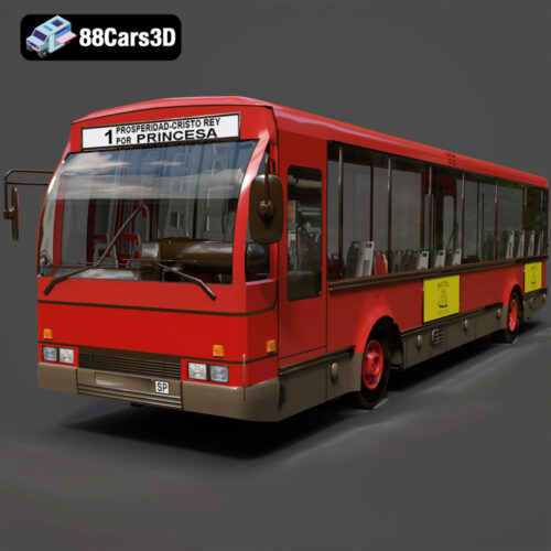 Emt Avtobus 007 3D Model