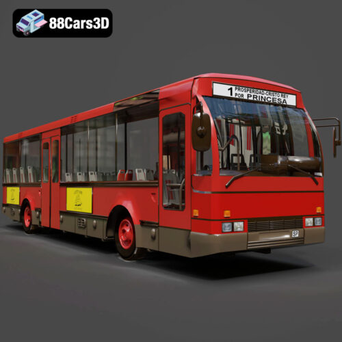 Emt Avtobus 007 3D Model