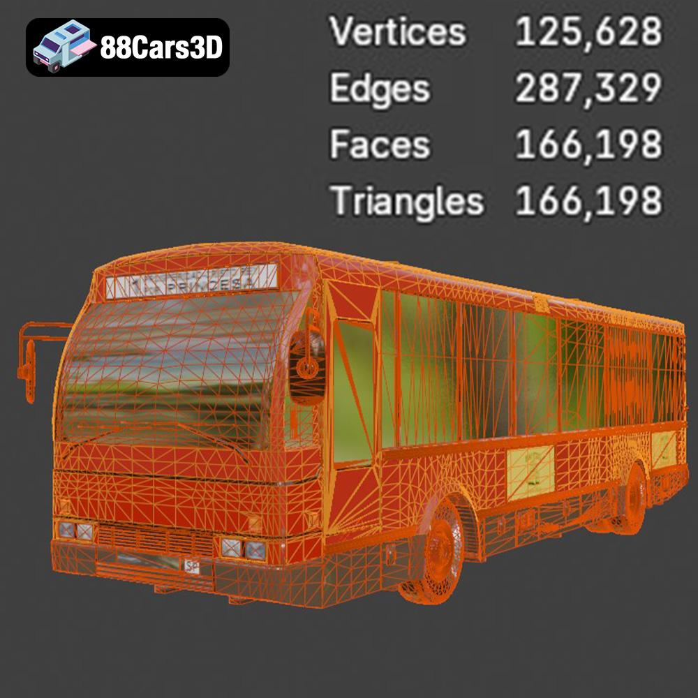 Emt Avtobus 007 3D Model