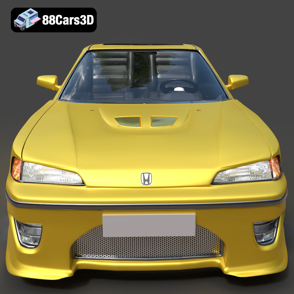 Honda CRX 1980 3D Model