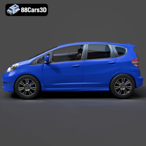 Honda Fit 2008 3D Model - Gallery Image 2 Honda Fit 2008 3D Model