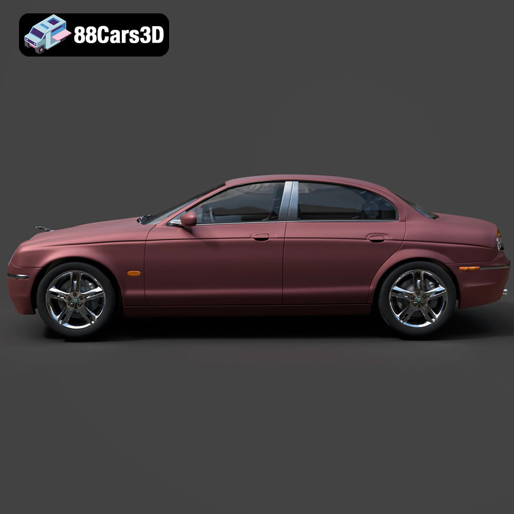 Jaguar S-Type Sedan 3D Model