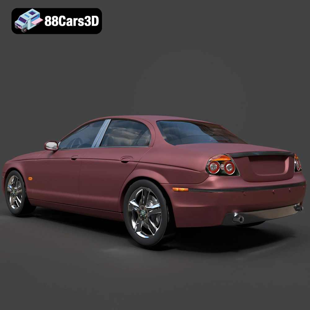 Jaguar S-Type Sedan 3D Model