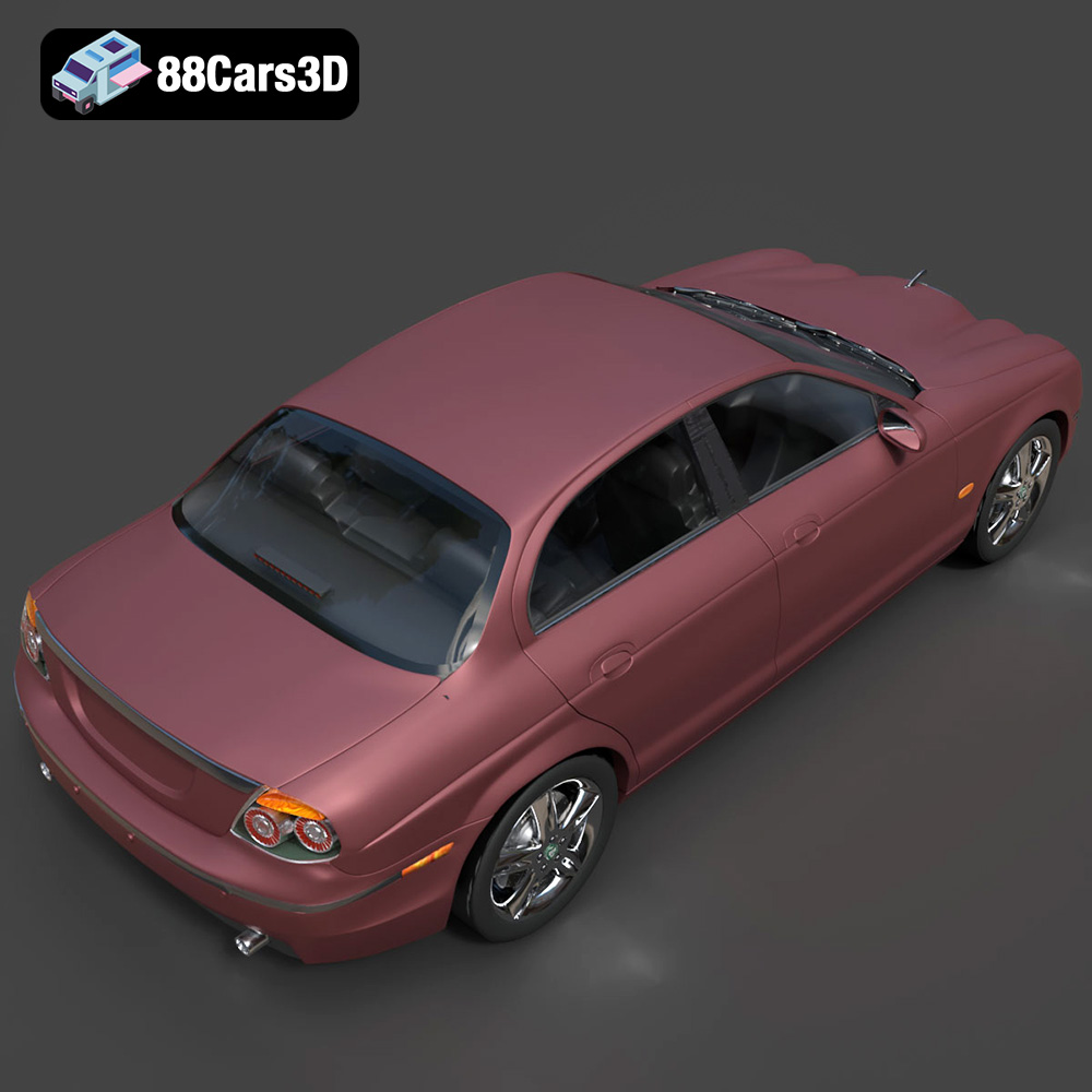 Jaguar S-Type Sedan 3D Model