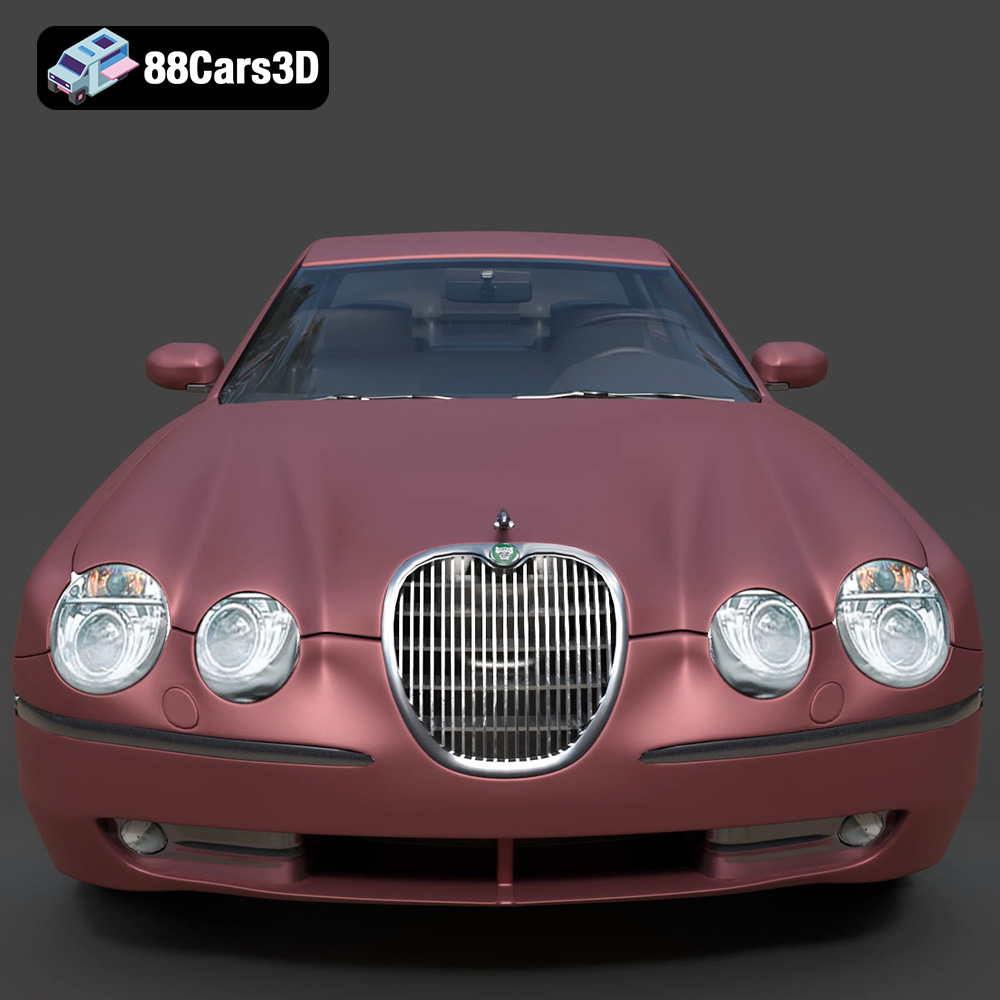 Jaguar S-Type Sedan 3D Model