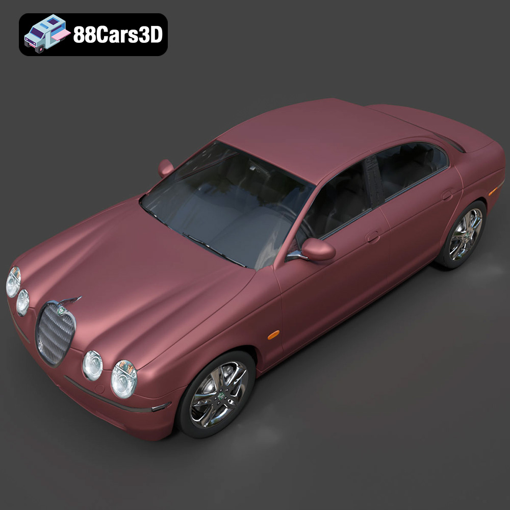 Jaguar S-Type Sedan 3D Model