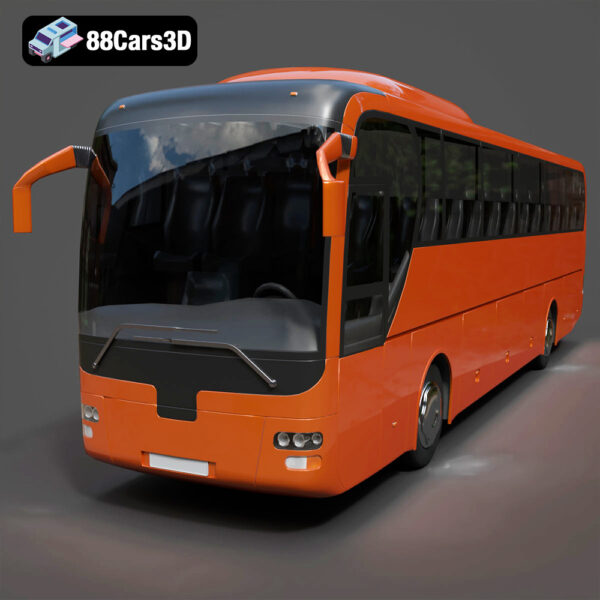 MAN Lion’s Coach 3D Model