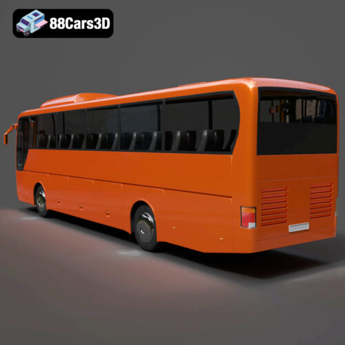 MAN Lion’s Coach 3D Model