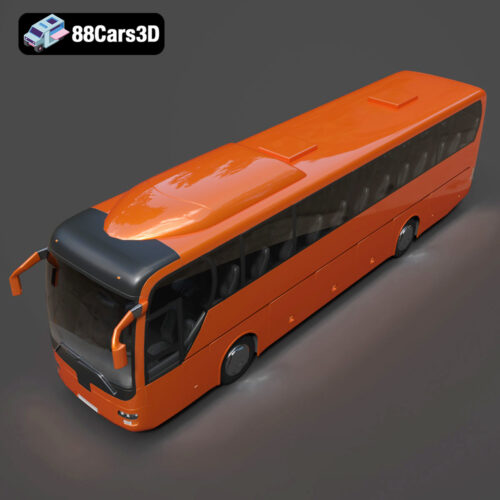 MAN Lion’s Coach 3D Model