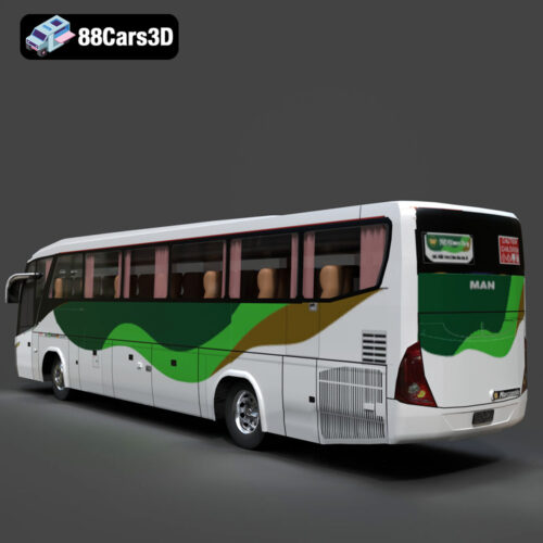 MAN RR2 18360 Bus 3D Model