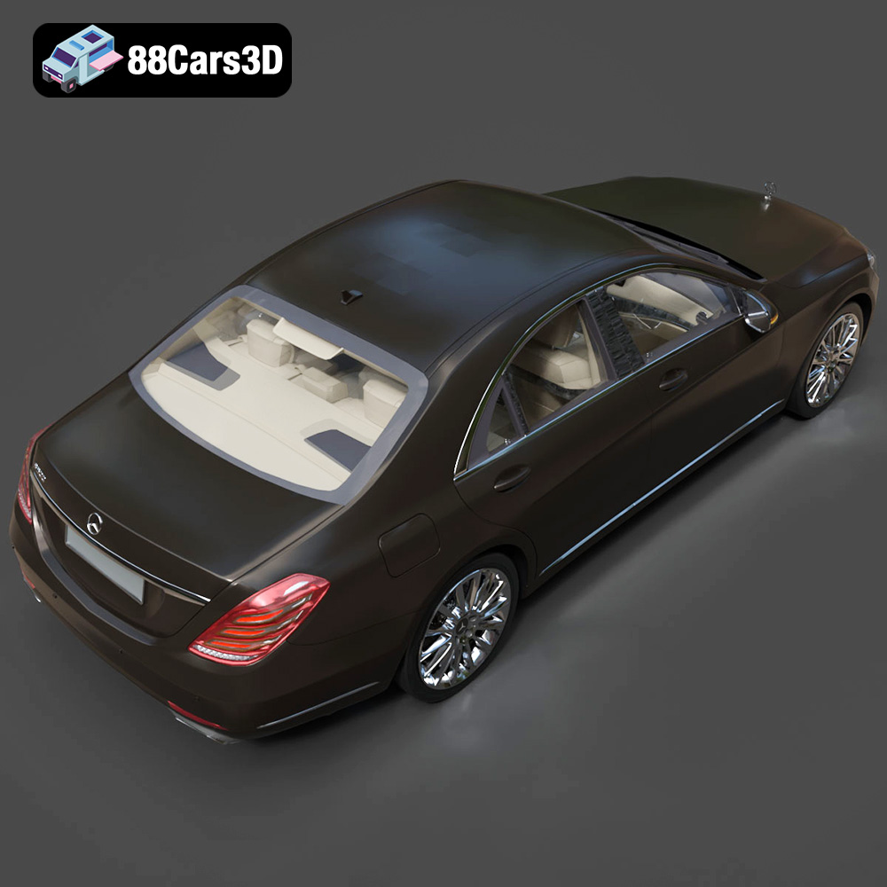 Mercedes-Benz S500 2022 3D Model
