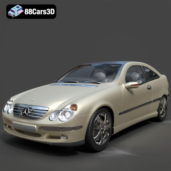Mercedes Benz C230 3D Model