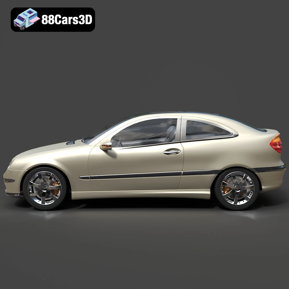 Mercedes Benz C230 3D Model