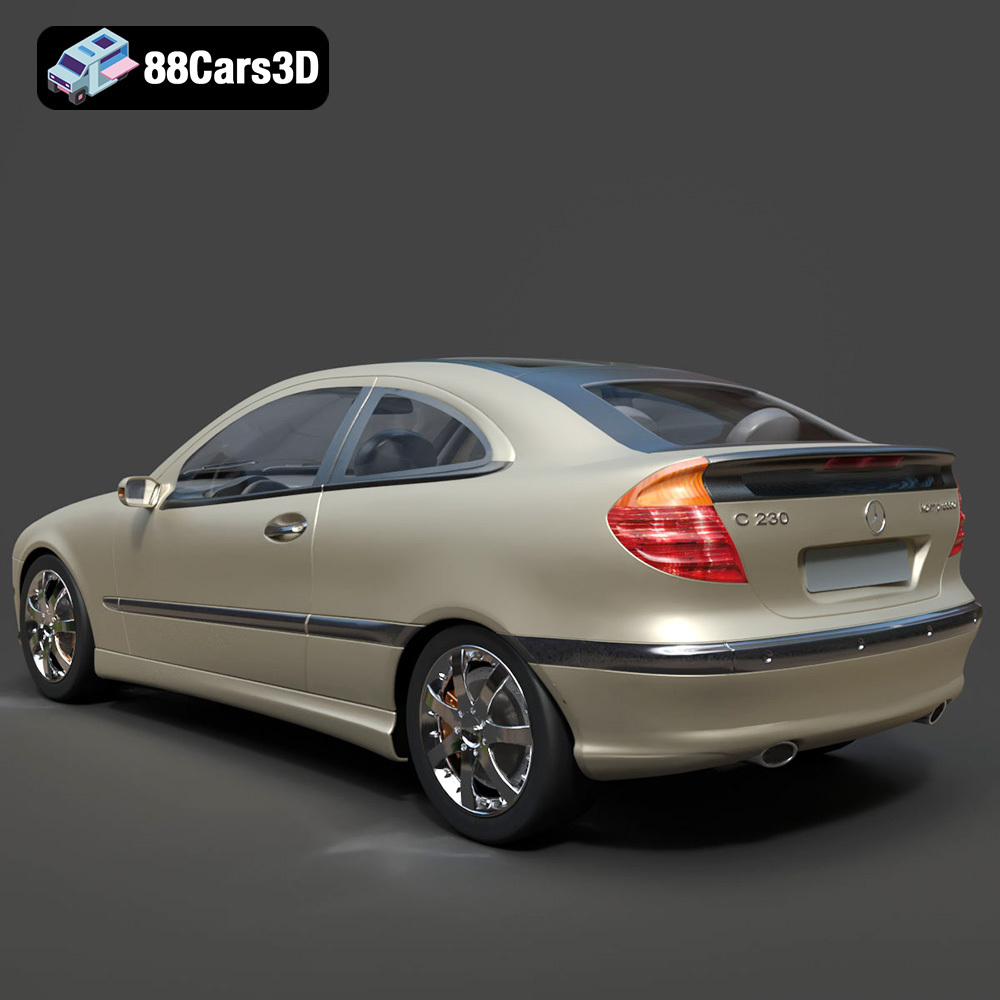 Mercedes Benz C230 3D Model