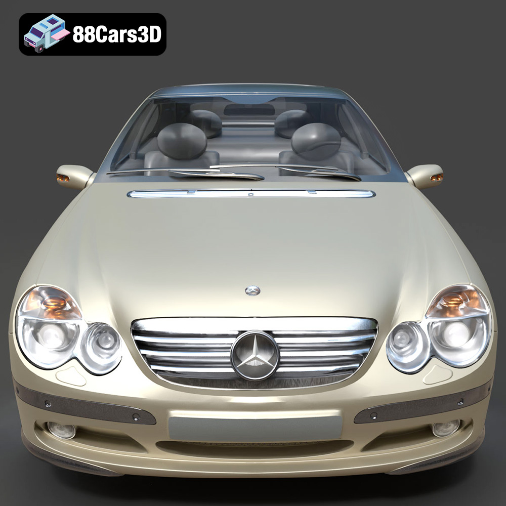 Mercedes Benz C230 3D Model