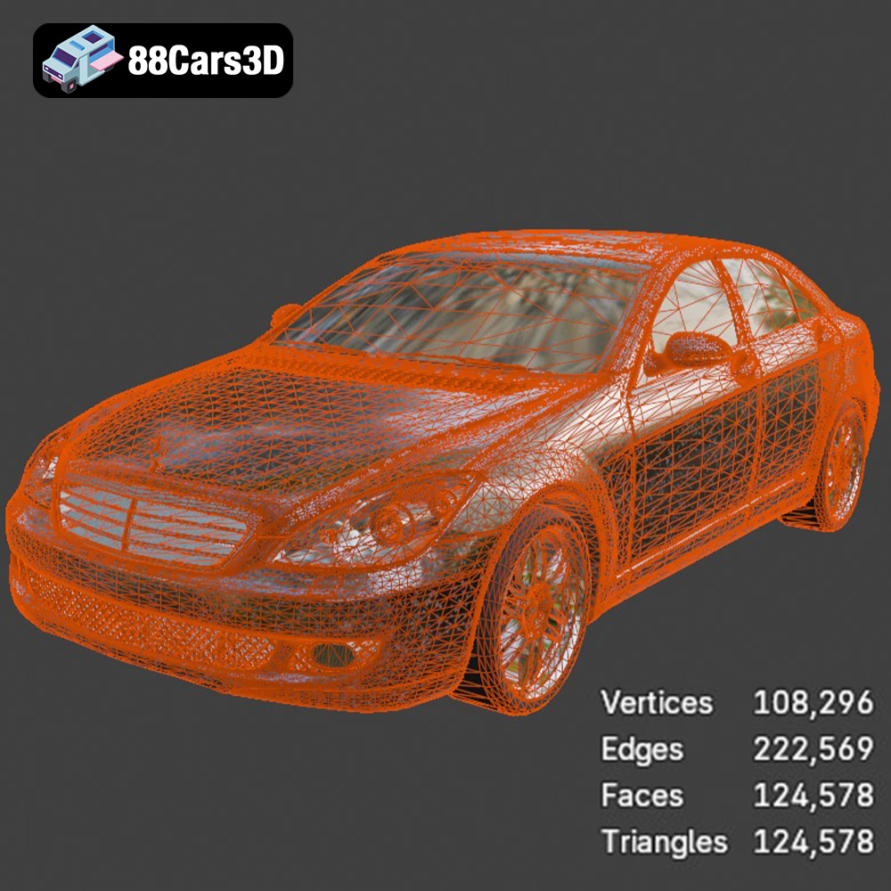 Mercedes Benz Joaquin-007 3D Model