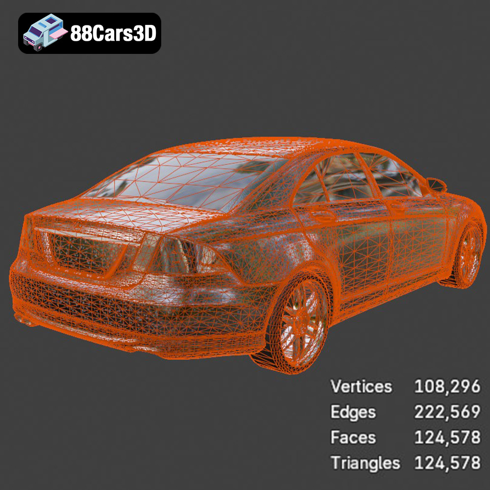 Mercedes Benz Joaquin-007 3D Model