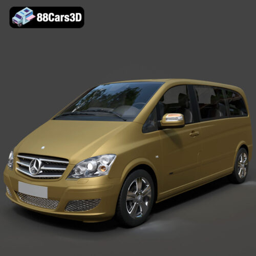 Mercedes-Benz Viano 2010 3D Model