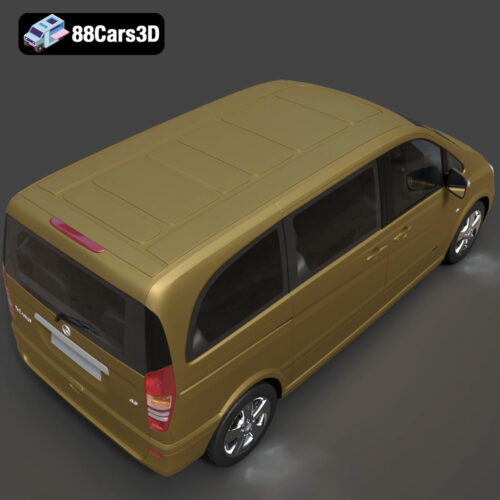 Mercedes-Benz Viano 2010 3D Model