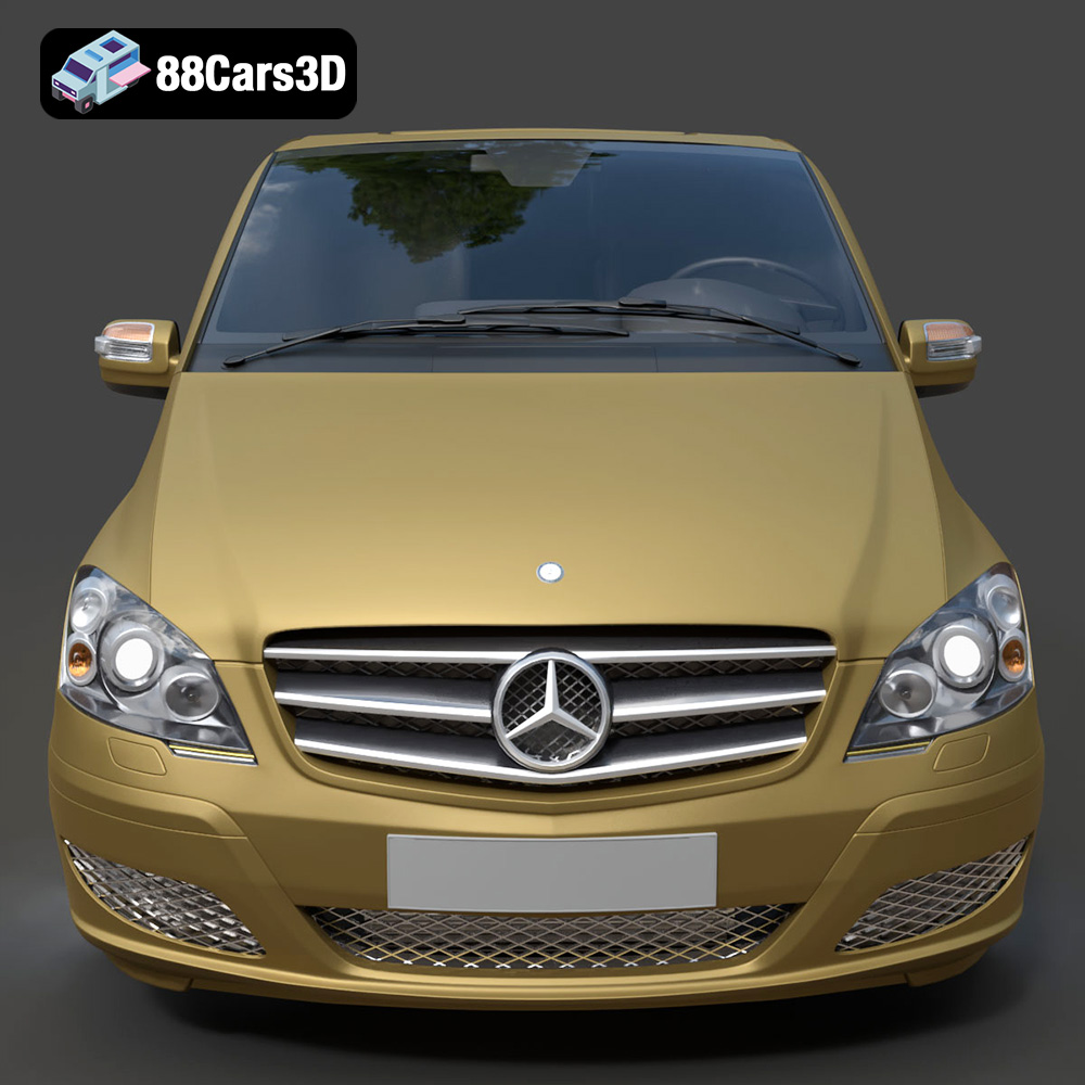 Mercedes-Benz Viano 2010 3D Model