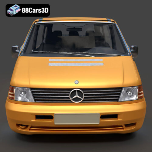 Mercedes-Benz Vito Passenger Van 3D Model