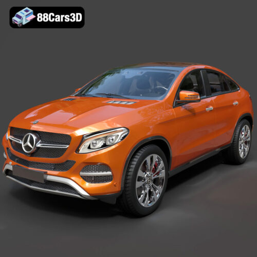 Mercedes-Benz GLE-Class Coupe 2014 3D Model 3D Printable STL