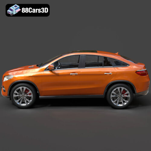 Mercedes-Benz GLE-Class Coupe 2014 3D Model 3D Printable STL