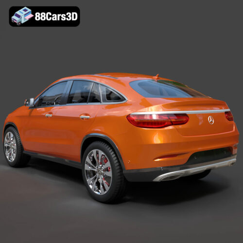 Mercedes-Benz GLE-Class Coupe 2014 3D Model 3D Printable STL