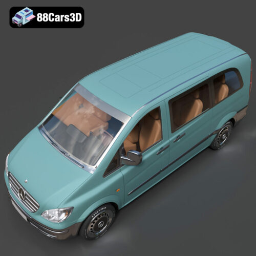 MercedesBenz_Vito_2005 3d model