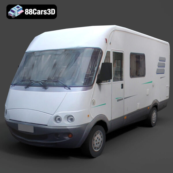 Generic Mini-Bus 3D Model