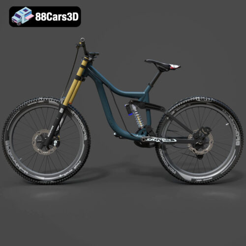 Mototsikly Downhill Bike-002 3D Model