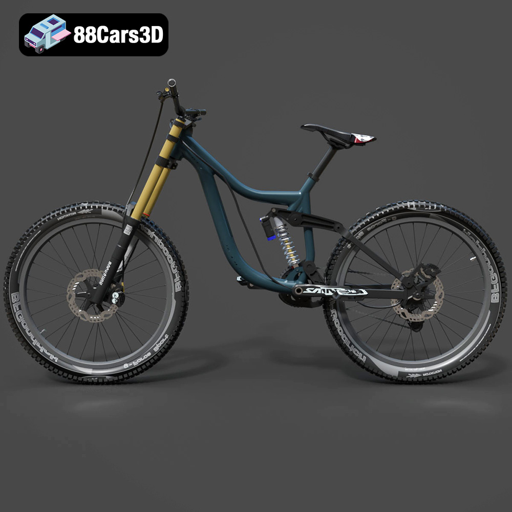 Mototsikly Downhill Bike-002 3D Model