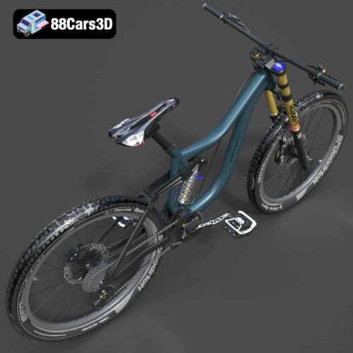 Mototsikly Downhill Bike-002 3D Model
