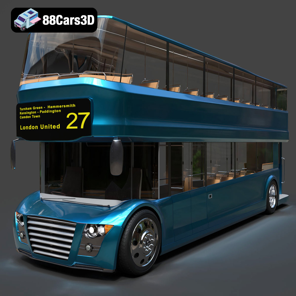 New Bus For London 3D Model