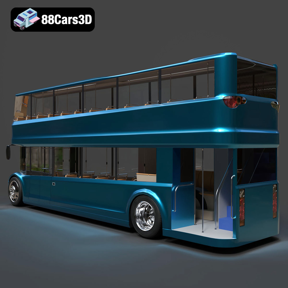 New Bus For London 3D Model