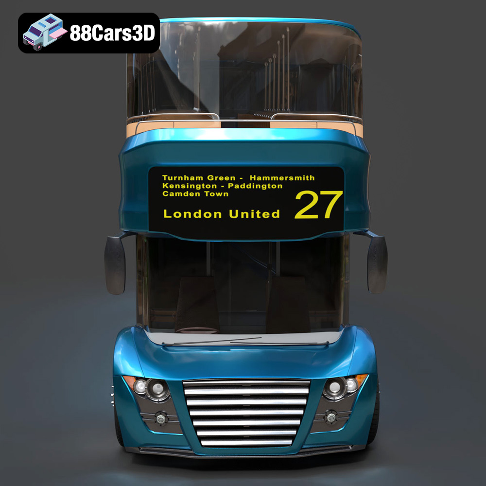 New Bus For London 3D Model