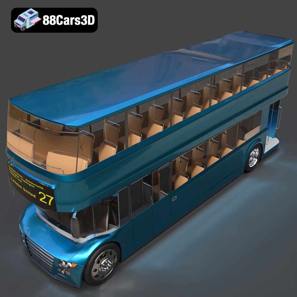 New Bus For London 3D Model