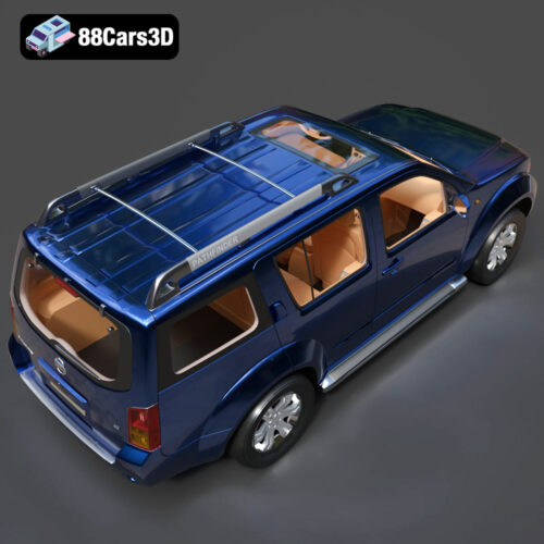 Nissan Pathfinder-004 Nissan Pathfinder 3D Model