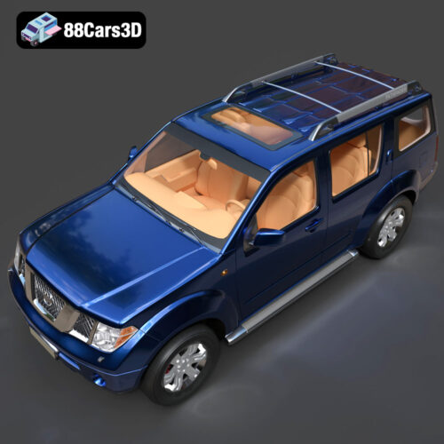 Nissan Pathfinder-006 Nissan Pathfinder 3D Model