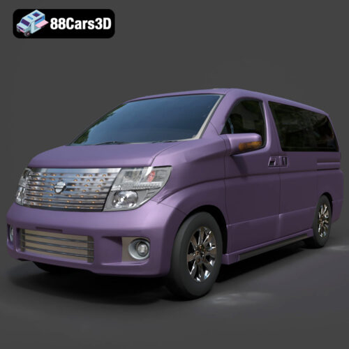 Nissan Elgrand 3D Model - Main Image Nissan Elgrand 3D Model