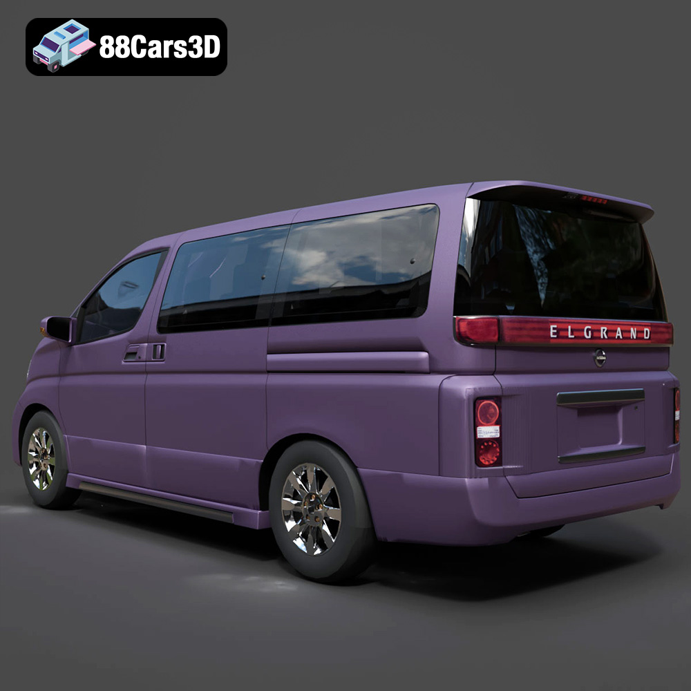 Nissan Elgrand 3D Model