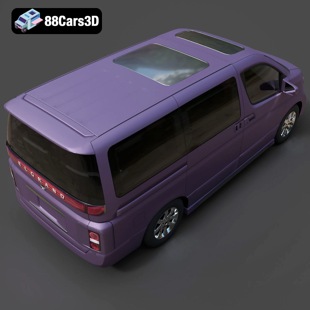 Nissan Elgrand 3D Model