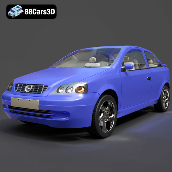 Opel Astra 2008 3D Model