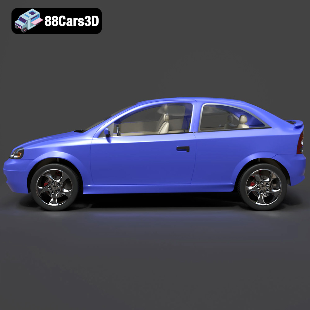 Opel Astra 2008 3D Model