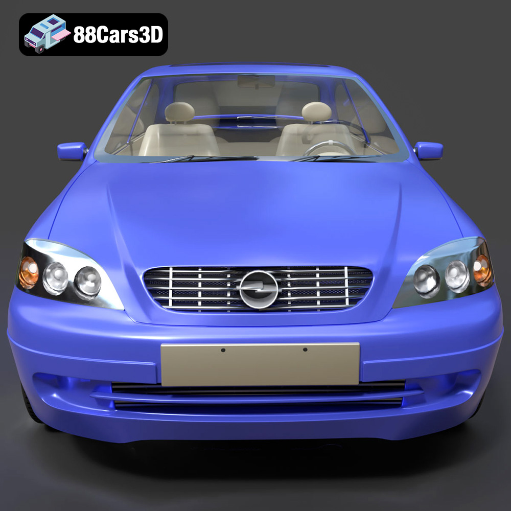 Opel Astra 2008 3D Model