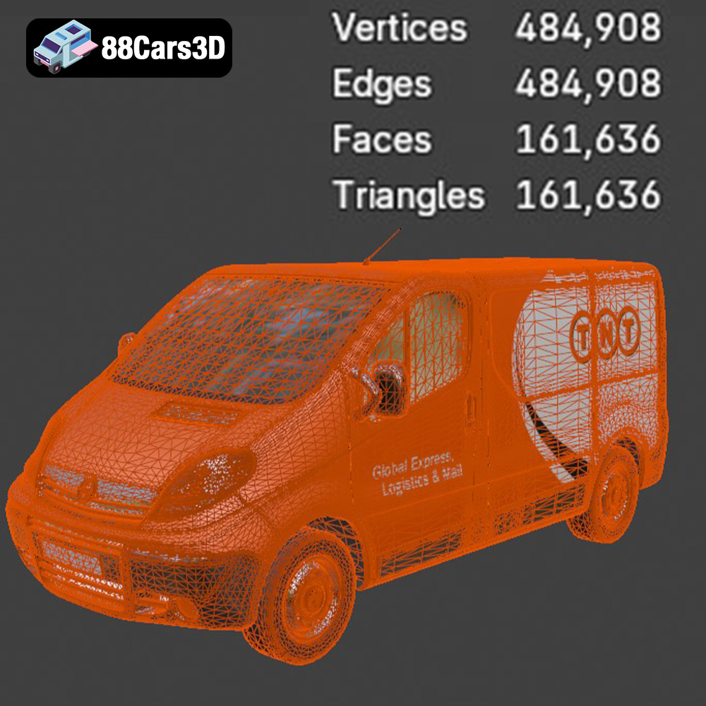 Opel Vivaro 3D Model