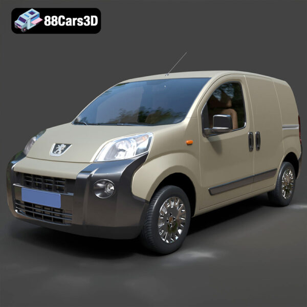 Peugeot Bipper 3D Model