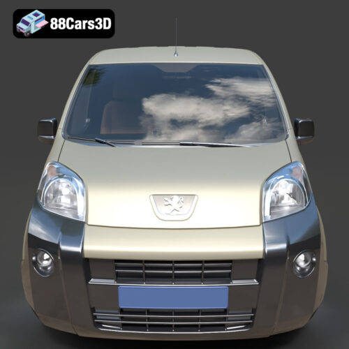 Peugeot Bipper 3D Model