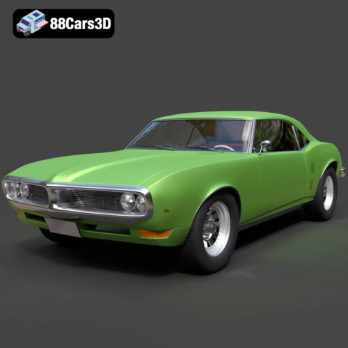 Pontiac Firebird 1998 3D Model
